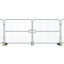 Inexpensive Galvnanized Canada Temporary Fence with Accessories Sale on Amazon